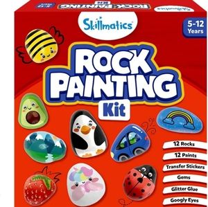  Rock Painting Kit for Kids, Art & Craft Creative Activity, Fun & Educational